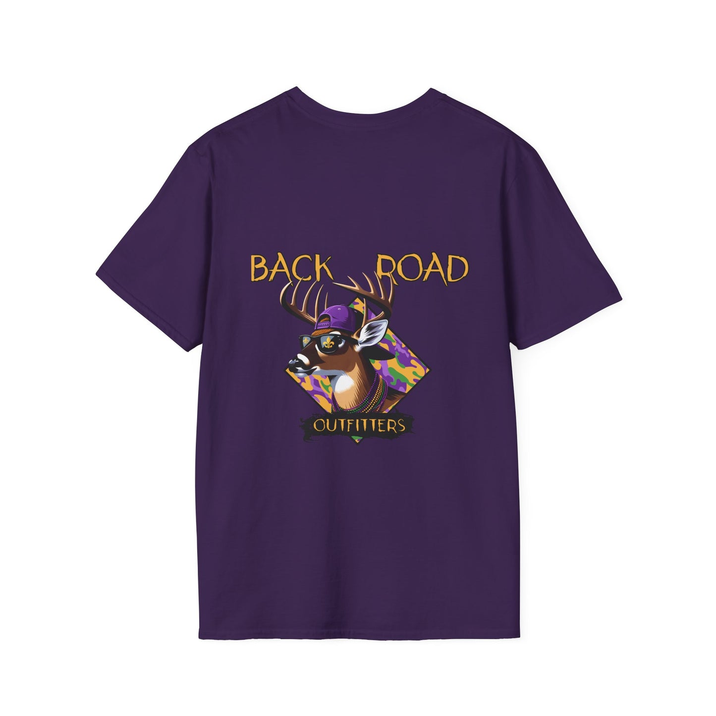 Back Road Outfitters Mardi Gras Deer T-Shirt